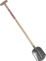 Spaten mit T-Griff und Holzstiel