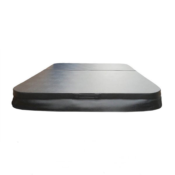 Home Deluxe - Zubehörset MARBLE - Thermoabdeckung und Treppe I Außen Whirlpool Abdeckung Einstiegsleiter