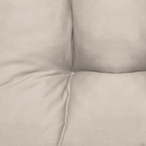 Beautissu Lisa Stuhlkissen 40x40x8cm Taupe (4tlg)