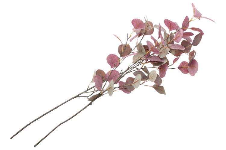 FRANK FLECHTWAREN | Eukalyptuszweig Mauve, 2er Set, KUNSTSTOFF, L: 85 cm