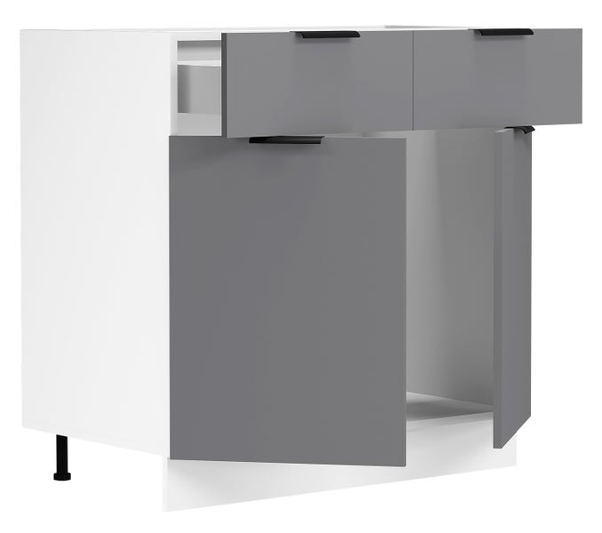 Küchenschrank B80 cm Unterschrank Schublade Fasola
