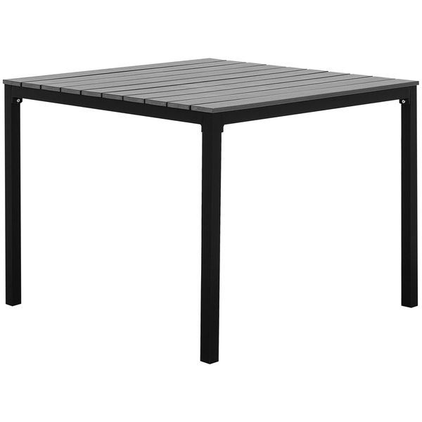 Gartentisch PRATO 95 cm 95 cm Grau
