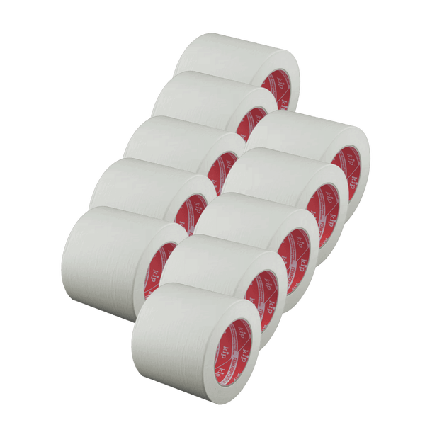 Zehn Rollen KIP Feinkrepp Klebeband