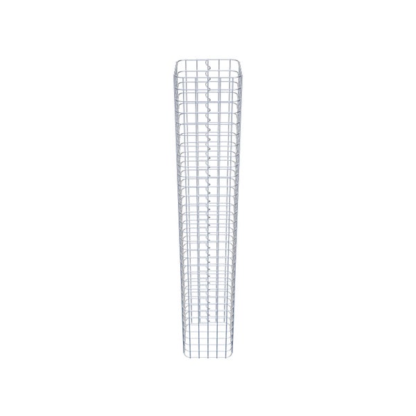 Gabionensäule 27 x 27 cm MW 5 x 5 cm eckig - Höhe: 1,60 m