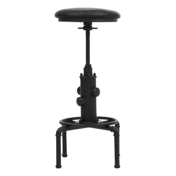 Höhenverstellbarer Barhocker im Industrial Design