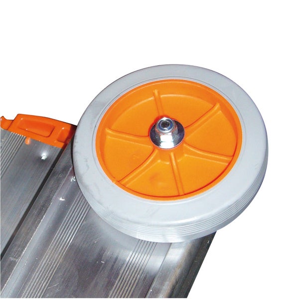 Rad für eine Leiter