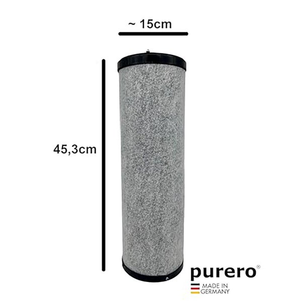 PURERO Aktivkohlefilter Set kompatibel zu Bora ULB3AS Luftreinigungsbox - passend für Bora Professional ULB3X, ULB3 und UUE3 (3 Stück)