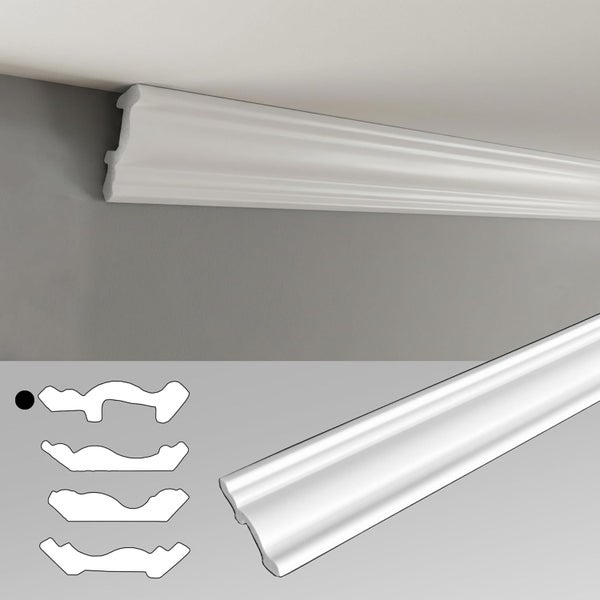 Zierleiste für Deckenmontage mit verschiedenen Profiloptionen