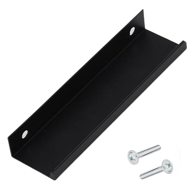Schrankgriff aus Metall mit Schrauben