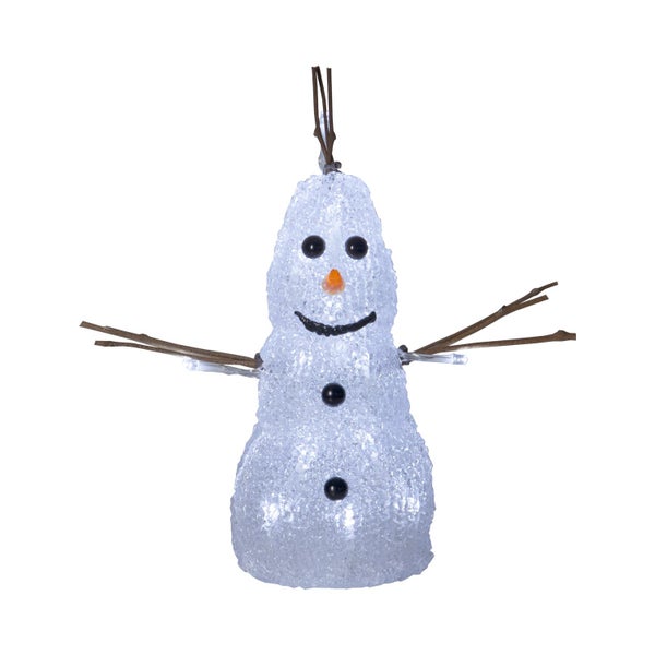 Dekorative Szene mit LED-Kränzen, Blumen und rustikalem Holztisch