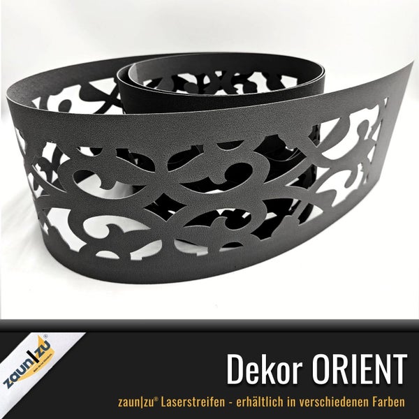 Zaunfolie mit orientalischem Muster