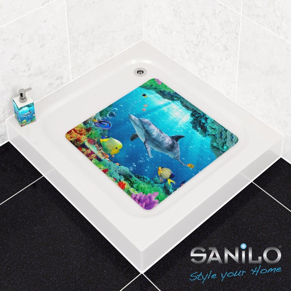 Sanilo Badematte Delphin Korallen