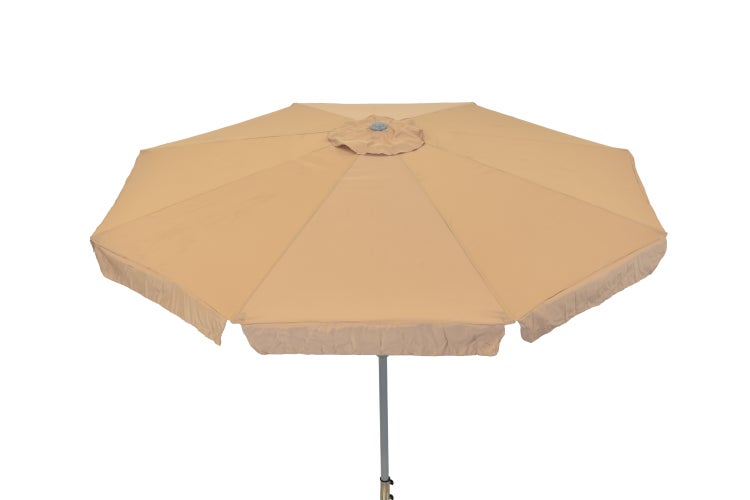 Marktschirm, rund 300 cm, beige