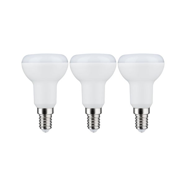 Standard 230V LED Reflektor R50 E14 3er-Set 3x450lm 3x5,5W 2700K Opal