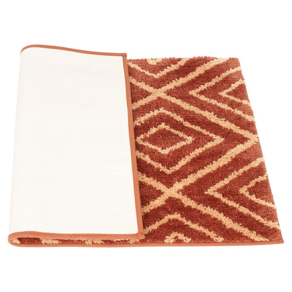 FRANK FLECHTWAREN | Bodenmatte Mediterra, POLYESTER, TPR, 80 x 50 cm