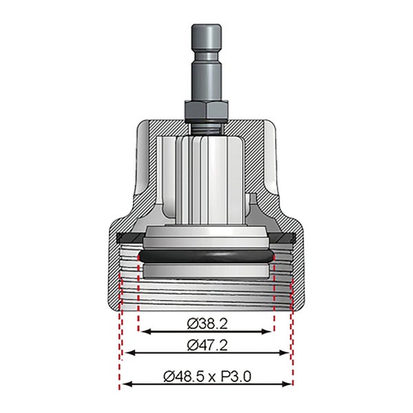 BGS Adapter Nr. 18 für Art. 8027 / 8098 für VW - 8027-18