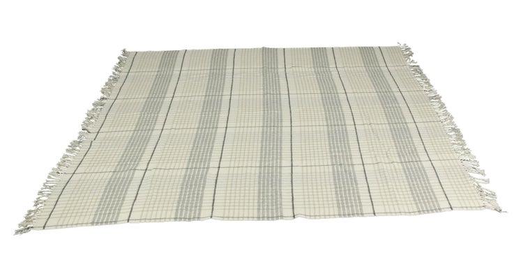 FRANK FLECHTWAREN | Kuscheldecke Fringes, BAUMWOLLE, POLYESTER, TEXTIL, 150 x 200 cm