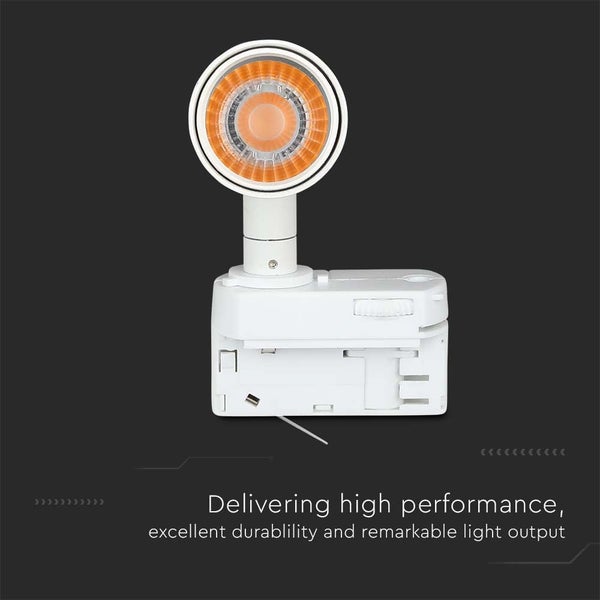 Weiße LED-Deckenleuchte