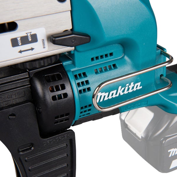 Makita Logo auf einem Werkzeug