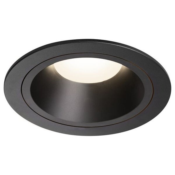 LED Einbaustrahler Numinos in Schwarz 25,41W 2350lm 4000K 20°