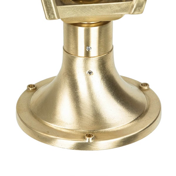 Goldfarbene Lampenhalterung zur Wandmontage