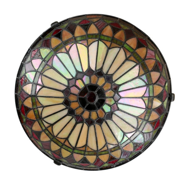 Deckenleuchte im Tiffany-Stil mit Glasmosaik