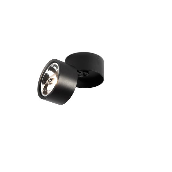2er Set Spots schwarz verstellbar - Go Nine Tubo