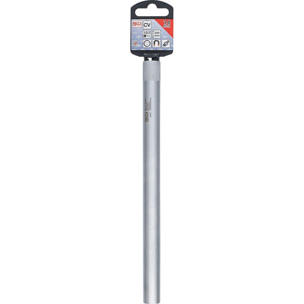 BGS Zündkerzen-Einsatz mit Magnet Zwölfkant extra lang Antrieb Innenvierkant 10 mm (3/8) SW 14 mm - 2447