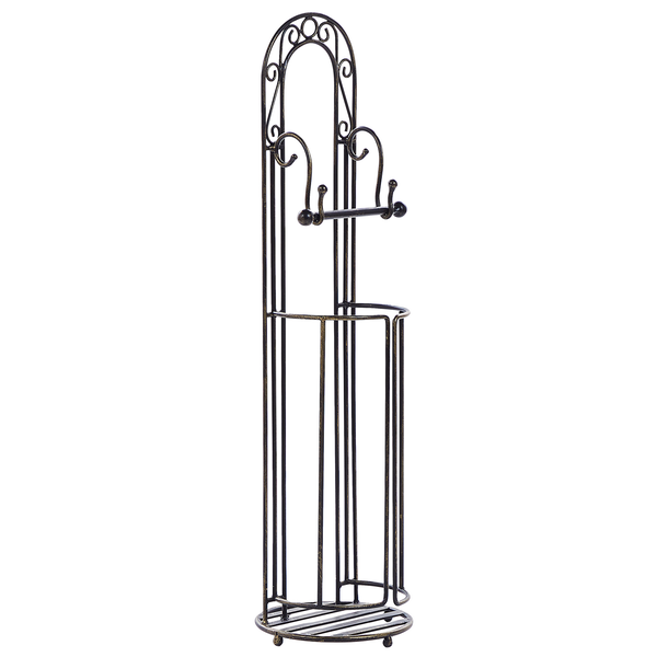 Gartenhaus aus hellem Holz mit Satteldach, verglaster Doppeltür, bodentiefen Fenstern und einem runden Bullaugenfenster.