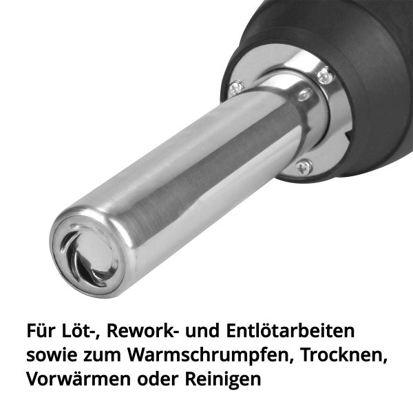 Lötstation Heißluftgebläse HLG-480 ST mit 700 W und 100-480°C Lötgerät