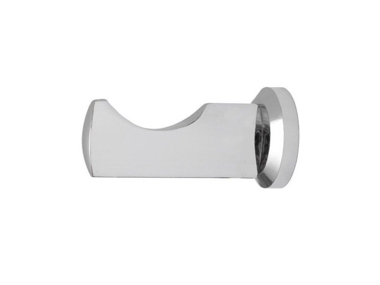Wandhaken aus Metall mit runder Montageplatte