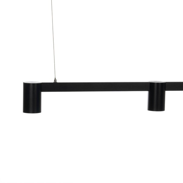 Arcchio Pendelleuchte Brinja (Modern) in Schwarz aus Aluminium (3 flammig, GU10) - Deckenlampe Esstischlampe Hängelampe Hängeleuchte Wohnzimmerleuchte