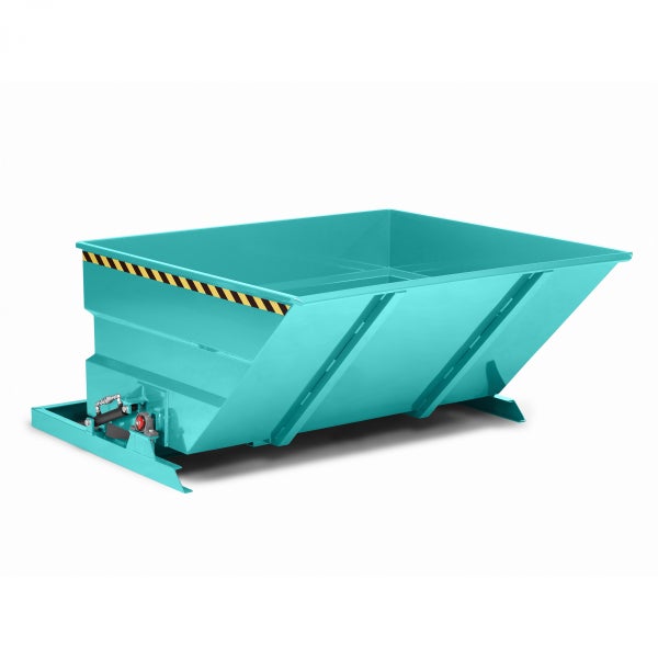 RR Industrietechnik Großraumkipper Typ RGK-500 2220x2380x1545mm 5000dm³ RAL 5018 Türkisblau