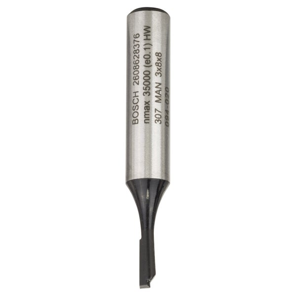 Bosch Nutfräser Standard for Wood 8 mm D1 3 mm L 8 mm G 51 mm - 2608628376