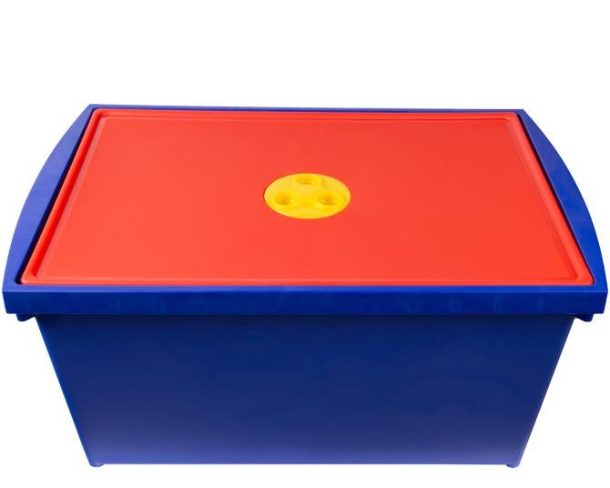 Ondis24 Aufbewahrungsbox System Box M blau/rot