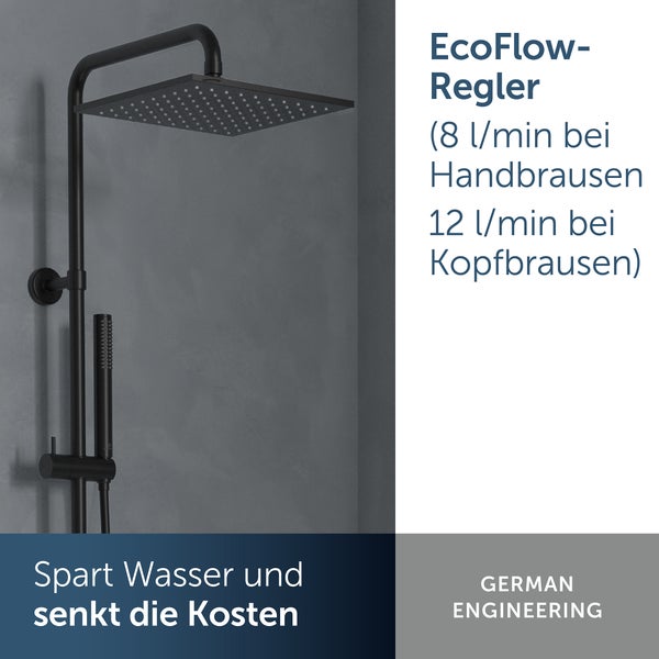 Duschsystem mit Kopf- und Handbrause