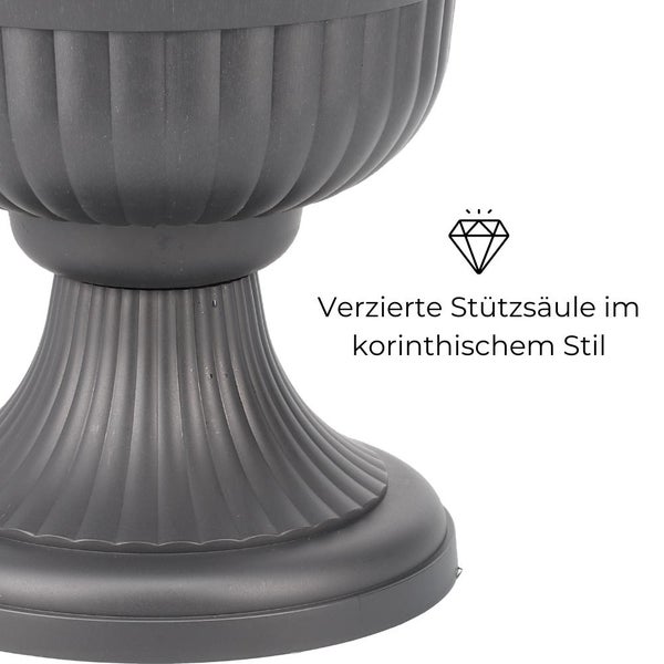 Blumentopf mit Ständer Terracotta