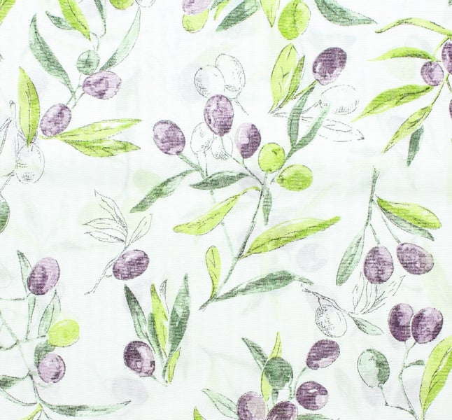 FRANK FLECHTWAREN | Kissenhülle Olive Garden, BAUMWOLLE, POLYESTER, 45 x 45 cm