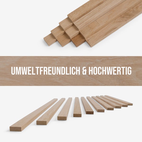 Holzleisten, umweltfreundlich und hochwertig