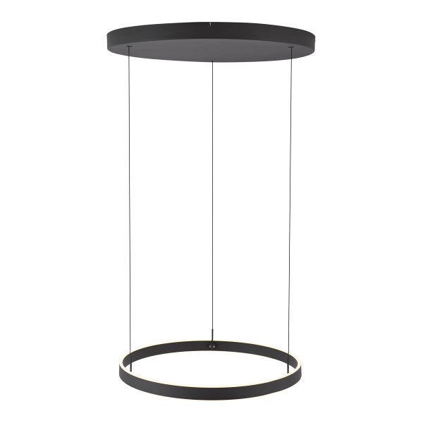 Runde Hängelampe mit LED Licht