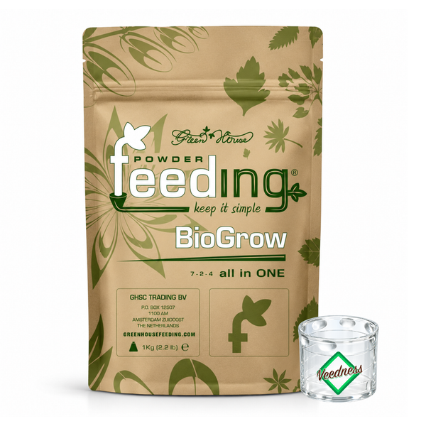 Green House BioGrow Pflanzenfutter Pulver in 1 Kilogramm Packung