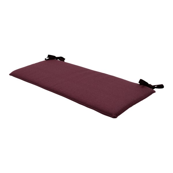 Bankauflage Bordeaux Canvas Eco+ - ca. 140x48 cm