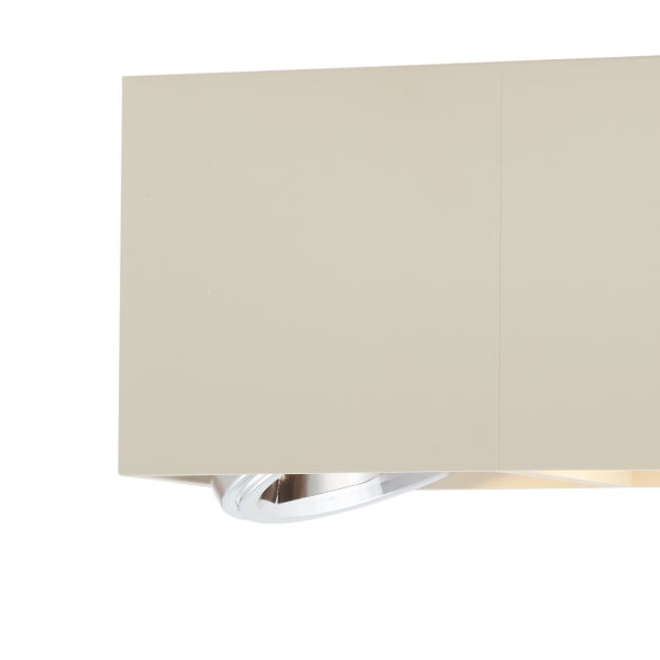 Wandleuchte mit rechteckigem Lampenschirm