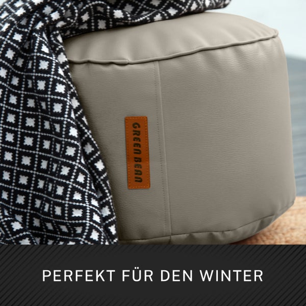 Green Bean Sitzpouf mit Decke