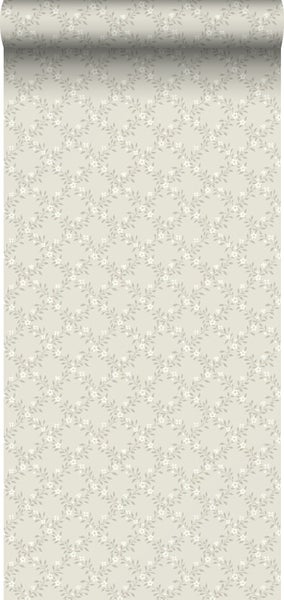 Borastapeter Tapete Blumen Grün - 53 cm x 10.05 m - 660922