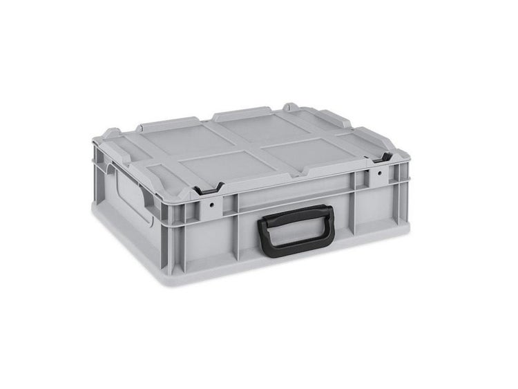 PROREGAL Eurobox NextGen Portable HxBxT 23,5 x 40 x 60 cm 44 Liter Eurobehälter Transportbox Transportbehälter Stapelbehälter