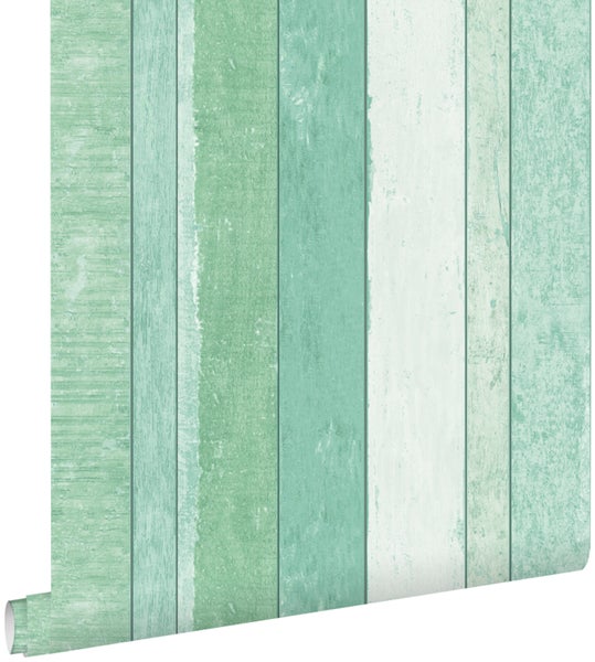 Tapetenrolle mit Holzplankenmuster