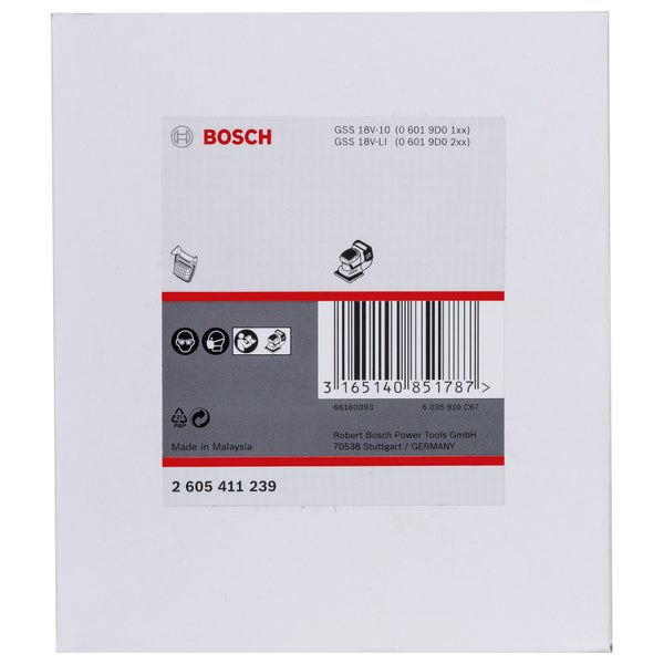 Bosch Staubbox-Filter schwarze Ausführung - 2605411239