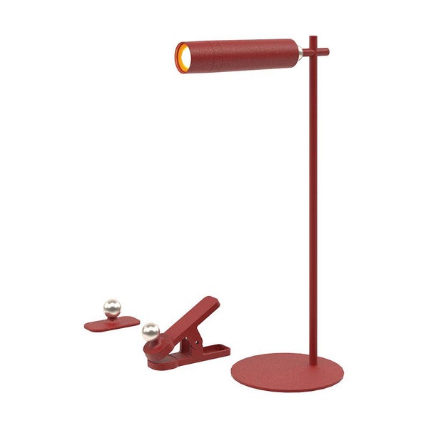 V-TAC VT-7413-R - Table Lamps - Wiederaufladbare Table Lamps - IP20 - Rot - 3 Watt - 300 Lumen -