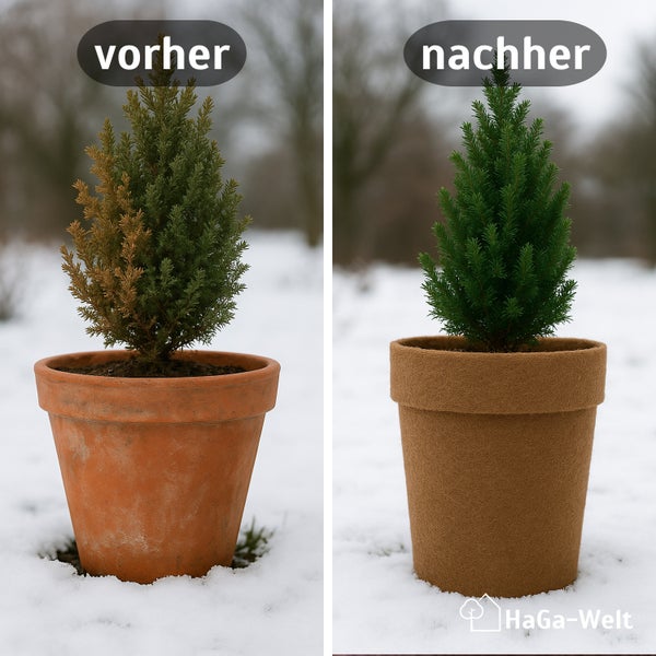 Kokosmatte 800 g/m² – 1 m Breite (Meterware) – natürlicher Schutz vor Kälte & Frost